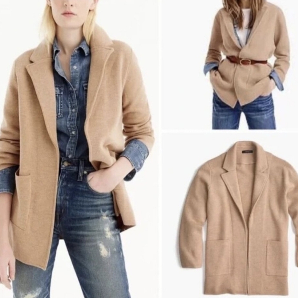 J. Crew Tan Blazer